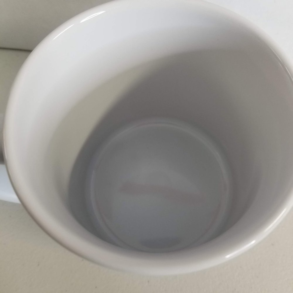 Disney Parks White Mickey Mouse Character Construction Coffee Mug 10 Ounce - Picture 4 of 6